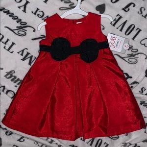 Red and black bow dress ❤️